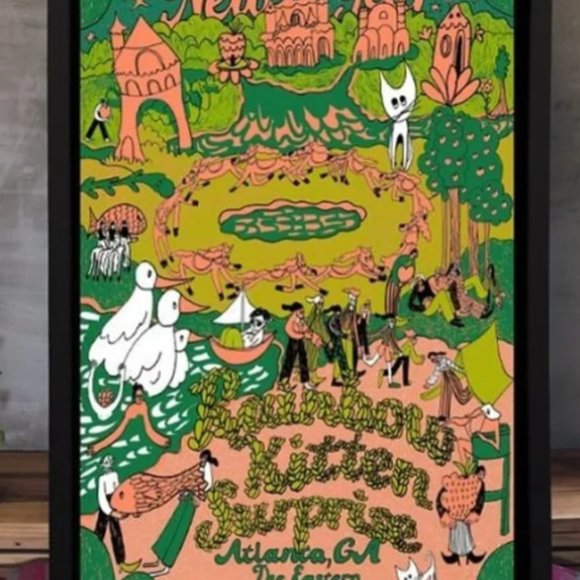 Rainbow Kitten Surprise poster - Picture 1 of 2